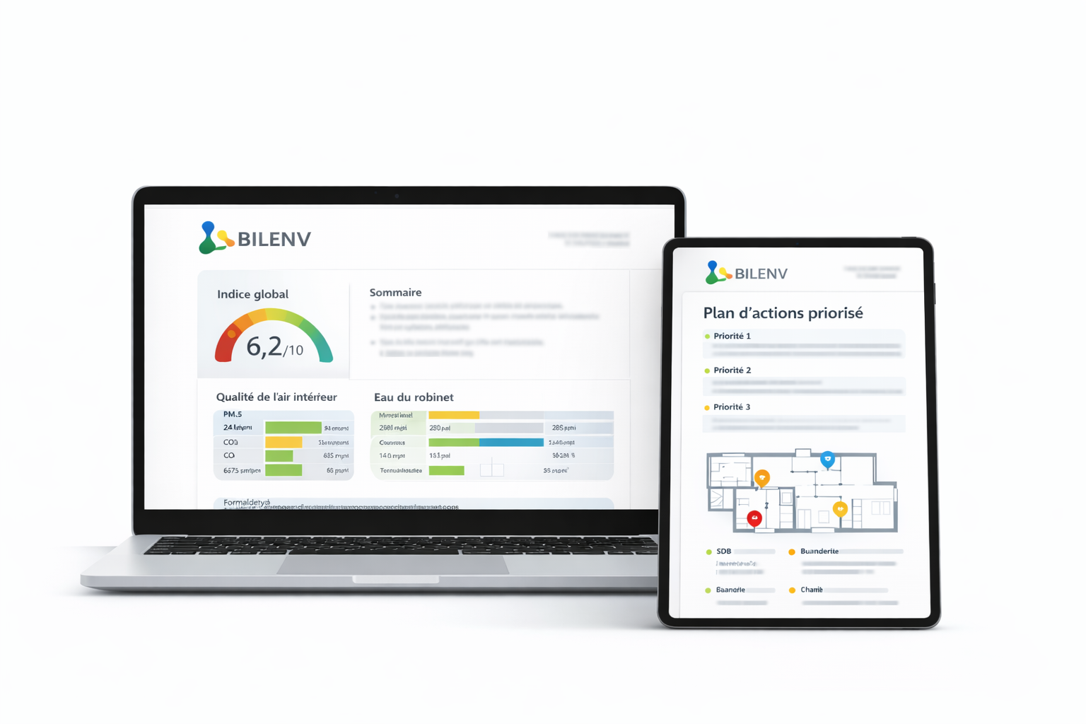 Exemple de rapport détaillé BILENV
